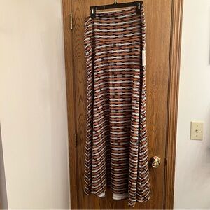 Lularoe Maxi - Blue & Orange - 2XL - New